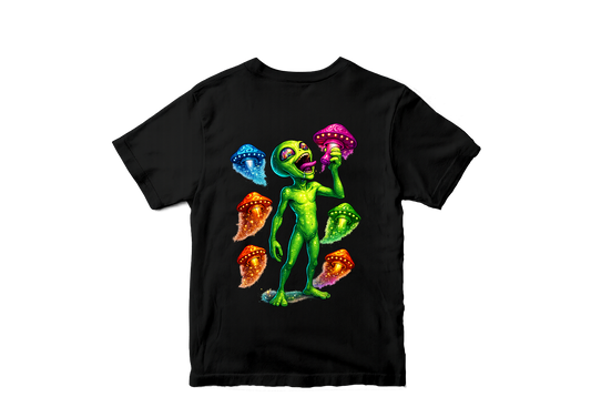 A2G ADDICTED 2 GRINDIN – Addicted to Mushrooms Tee