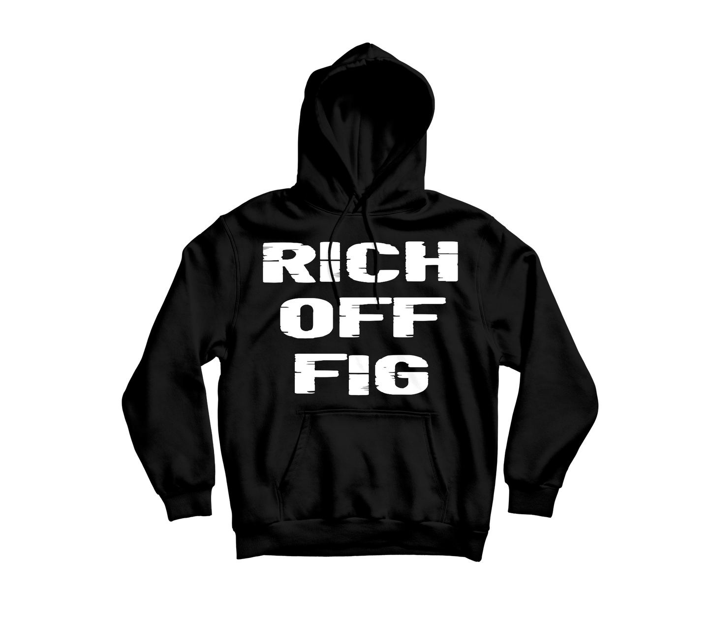 FIGUEHOA LIFESTYLE Rich Off Fig Plain Jane Hoodie