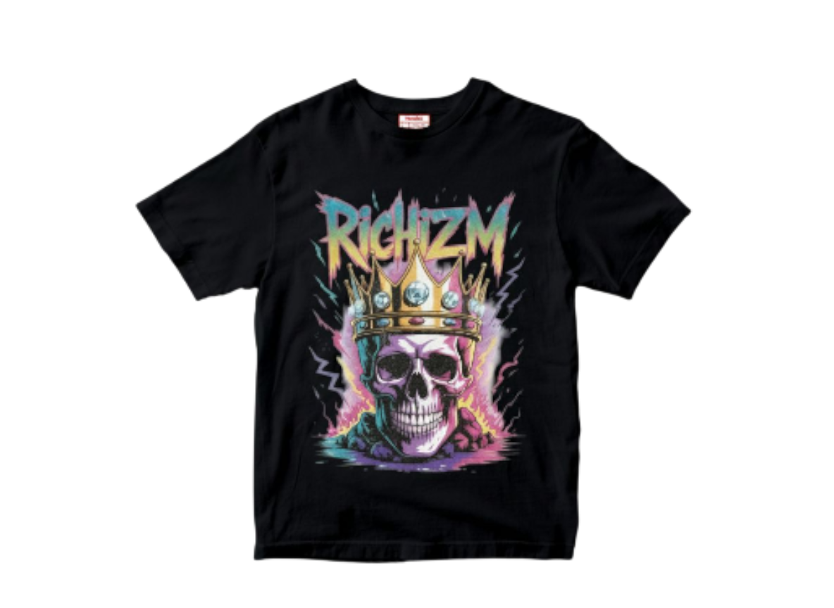 RICHIZM Crowned Skull Tee