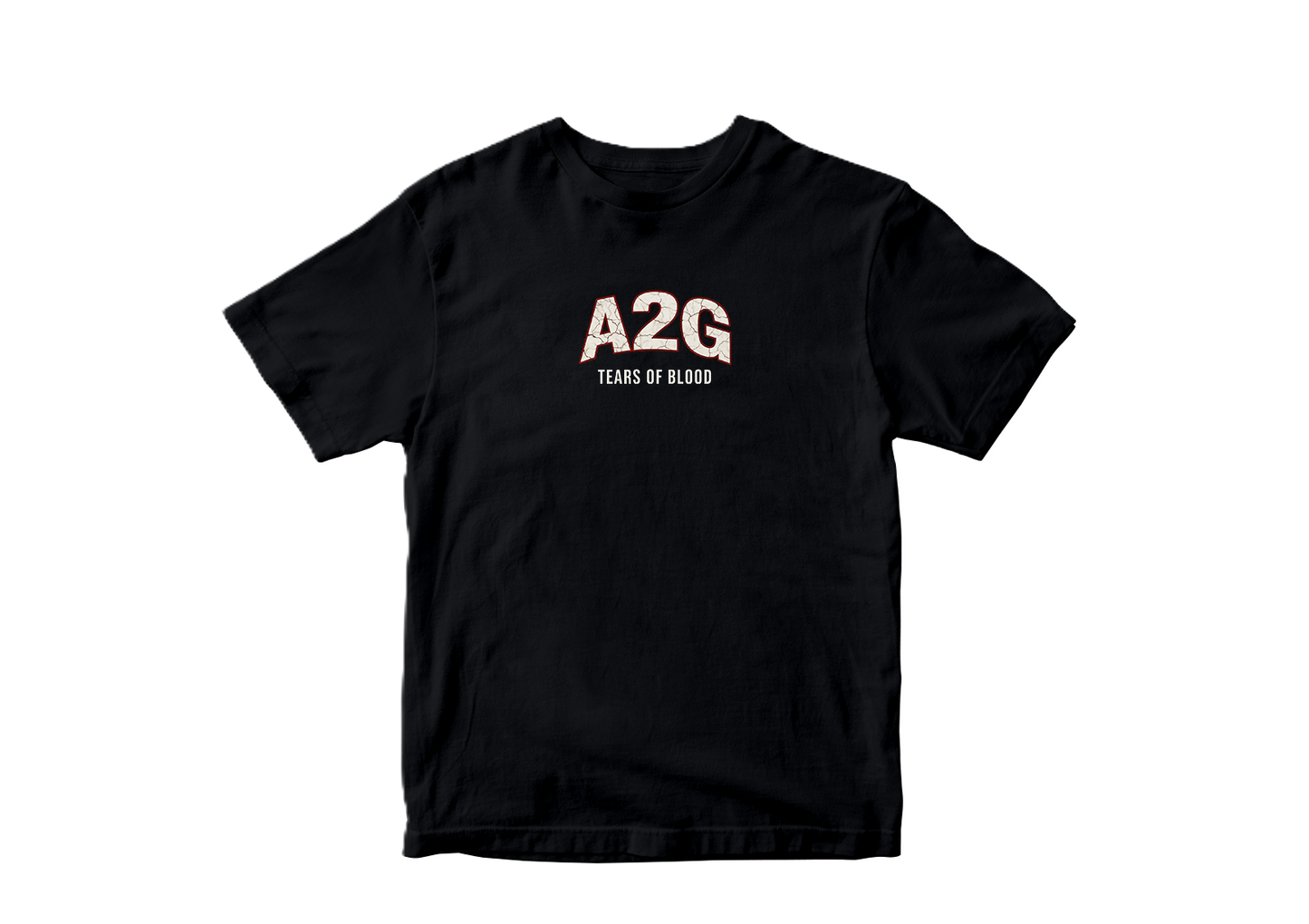 A2G “Tears of Blood” Statement Tee – Front & Back Print