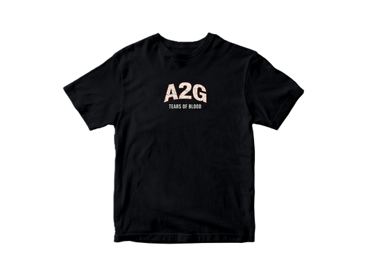 A2G “Tears of Blood” Statement Tee – Front & Back Print