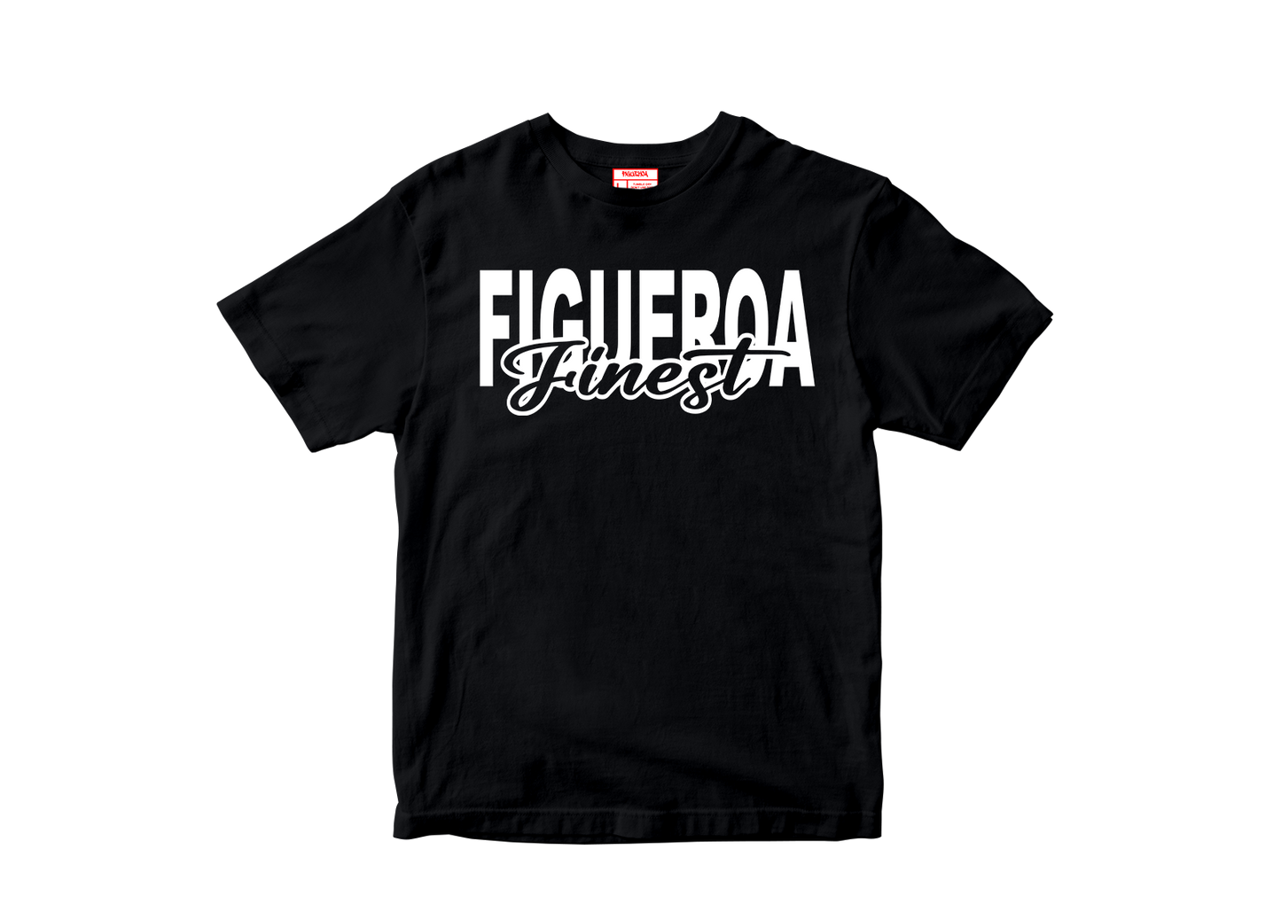 FIGUEHOA – Figueroa Finest Tee (Black & White)