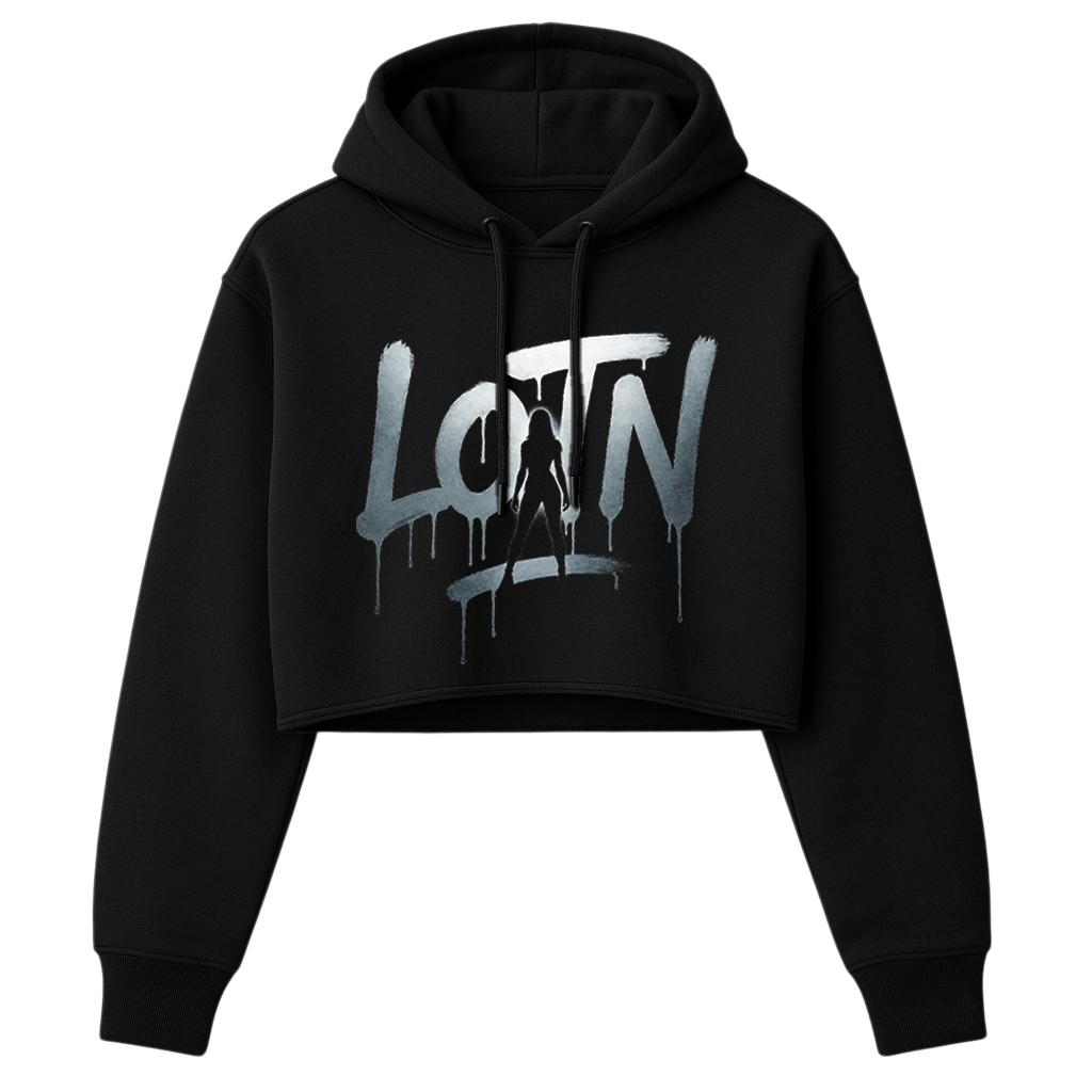 LOTN (Ladies of the Night) Crop Hoodie