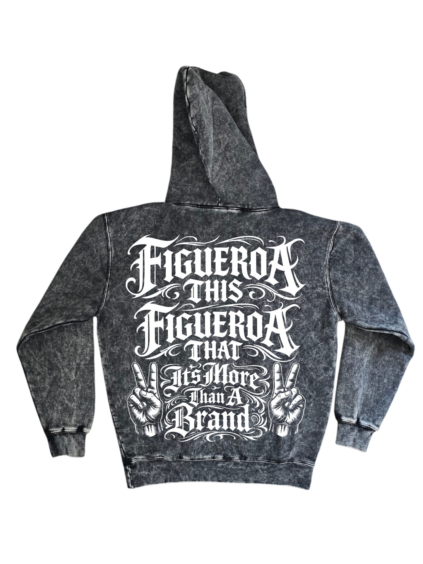 FIGUEHOA  Figueroa This Figueroa That Heavyweight Stone Wash Hoodie
