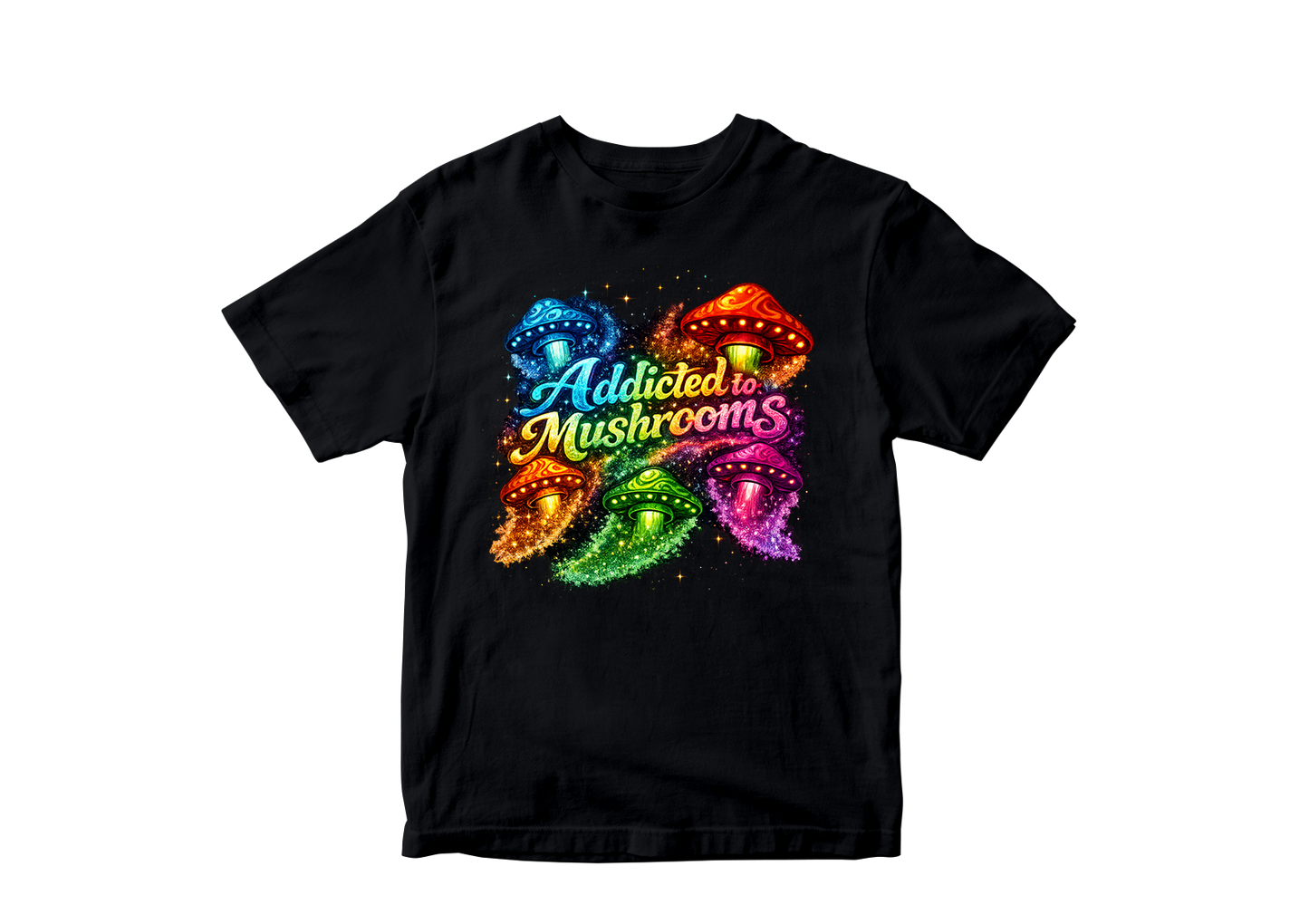A2G ADDICTED 2 GRINDIN – Addicted to Mushrooms Tee