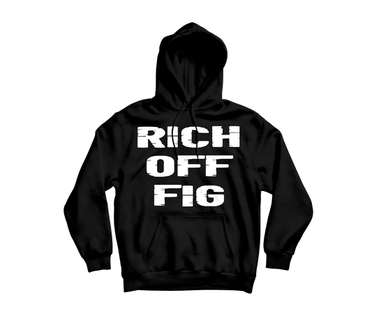 FIGUEHOA LIFESTYLE Rich Off Fig Plain Jane Hoodie